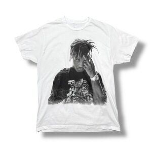 Juice WRLD 999 Graphic T-Shirt Made in USA White Rap Tee Size Large